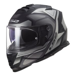 LS2 FF800 Storm II Faster Road Helmet Matte Titanium - Image 1