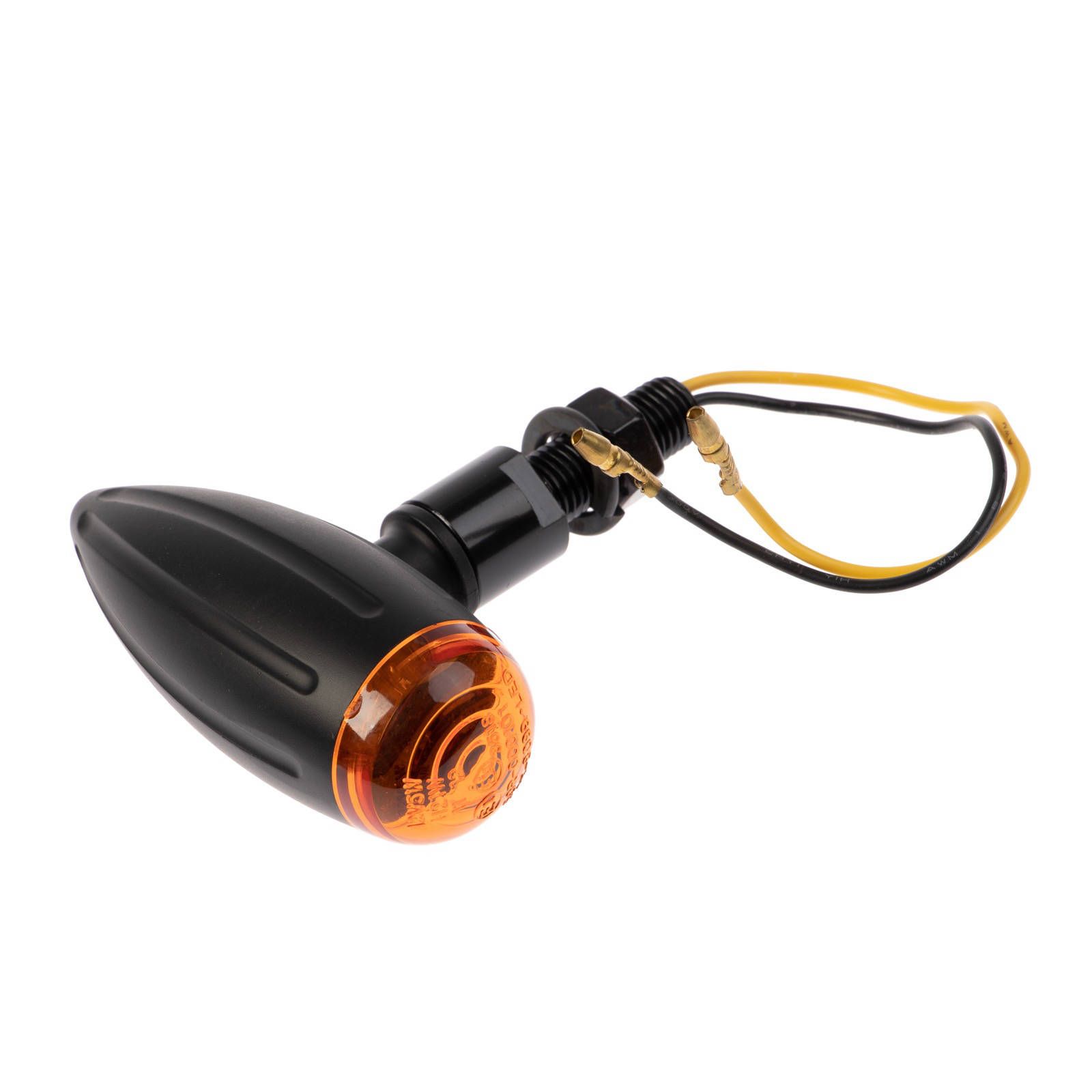WHITES LED SLIMLINE BULLET FLASHER SET 'BUFFALO' , SATIN B - Image 1