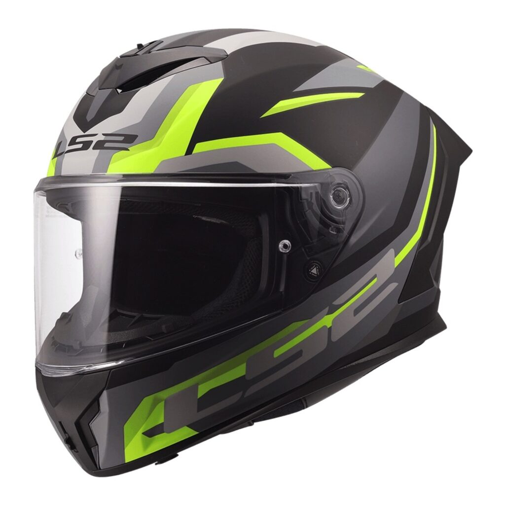 LS2 FF820 Rapid III Hyper Road Helmet Black/Hi-Vis Yellow