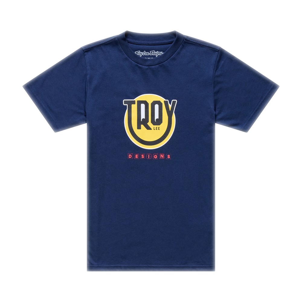 Troy Lee Designs Happy Dayz Tee Youth Navy