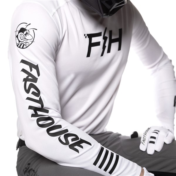 Fasthouse Elrod OG Motocross Jersey White