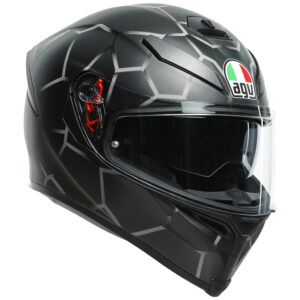 AGV K5 S Road Helmet Vulcanum Grey - Image 1
