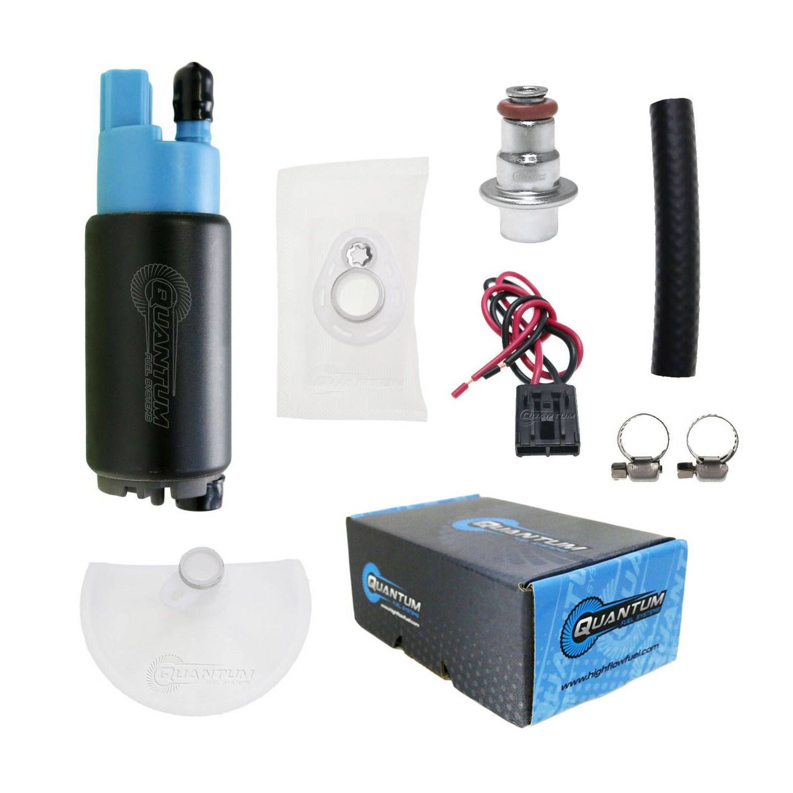 QUANTUM IN-TANK EFI FUEL PUMP W/REGULATOR, AND FUEL FILTER - Image 1