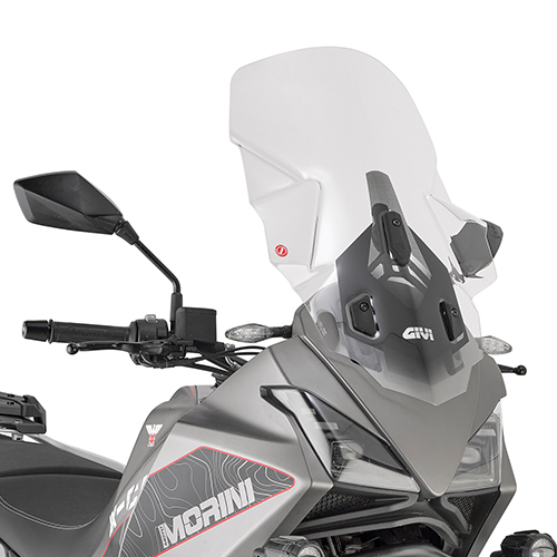 GIVI SCREEN MOTO MORINI X-CAPE 649 '21-> CLEAR 15cm TALLER