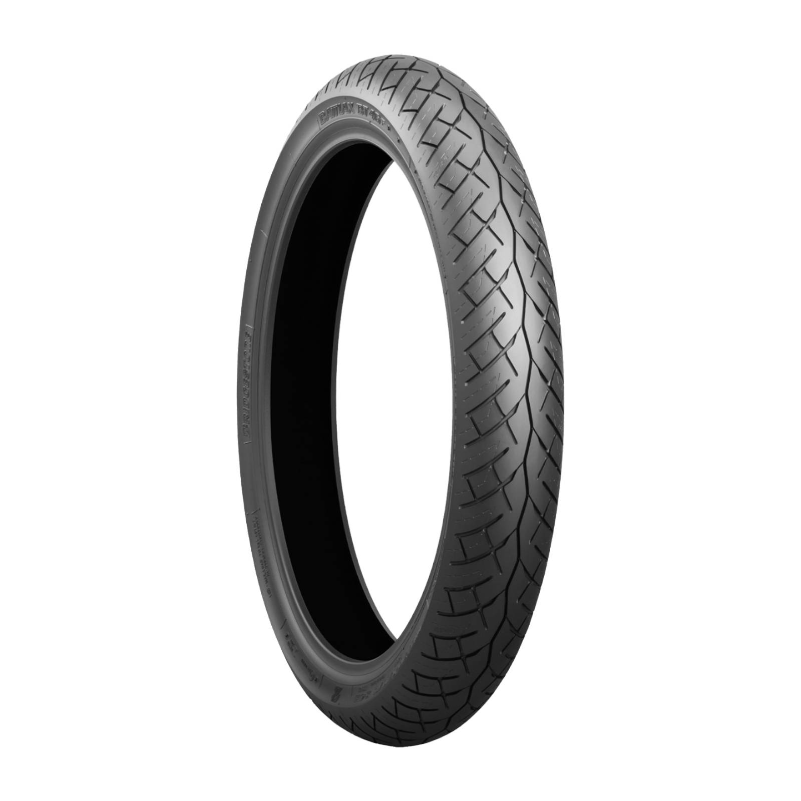 Bridgestone BT46 Tubeless Front Road Tyre 110/80x18 - Image 1