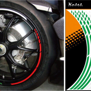 KEITI REFLECTIVE WHEEL 3 STRIPE [YELLOW] NS - Image 2