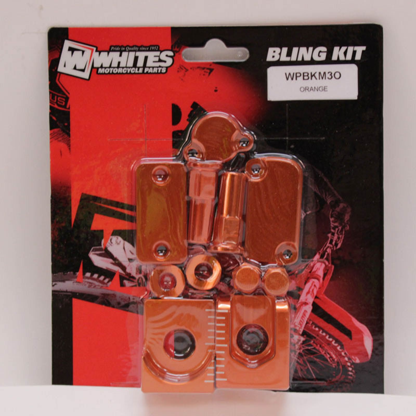 WHITES BLING KIT BKM3 ORG KTM SX65 '13 - Image 1