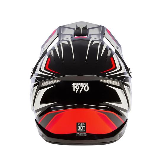 O'Neal 3SRS VERTICAL V.23 Motocross Helmet Black/White