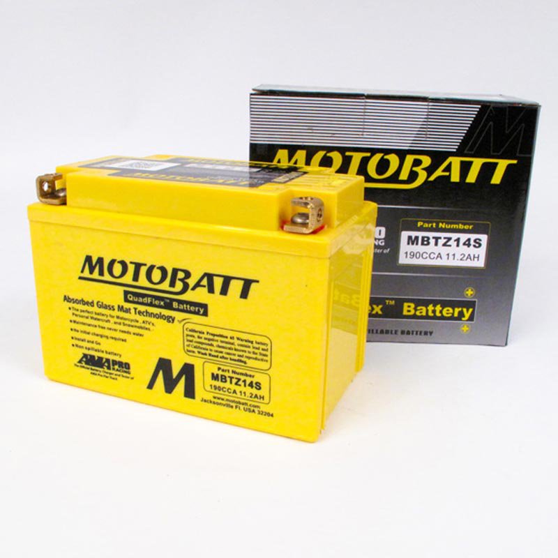 MBTZ14S MOTOBATT QUADFLEX BATTERY