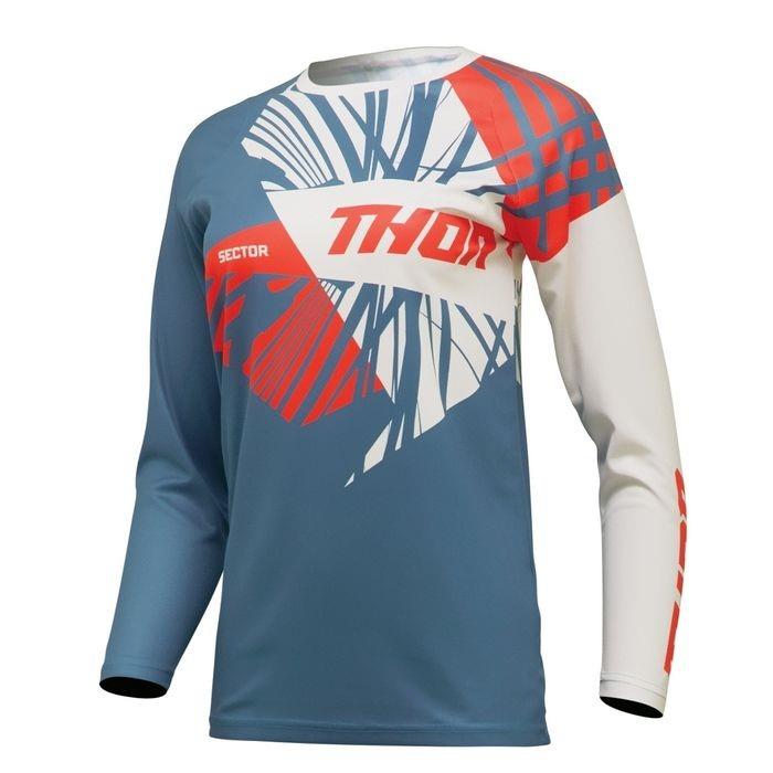 Thor Sector Split Motocross Jersey Ladies T/W