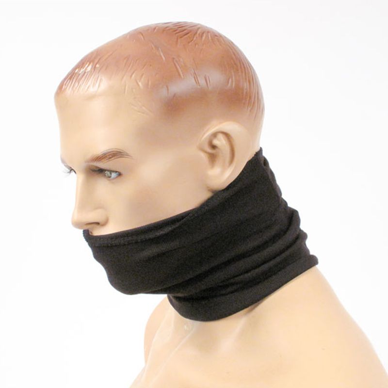 WHITES NECK WARMER -BLK