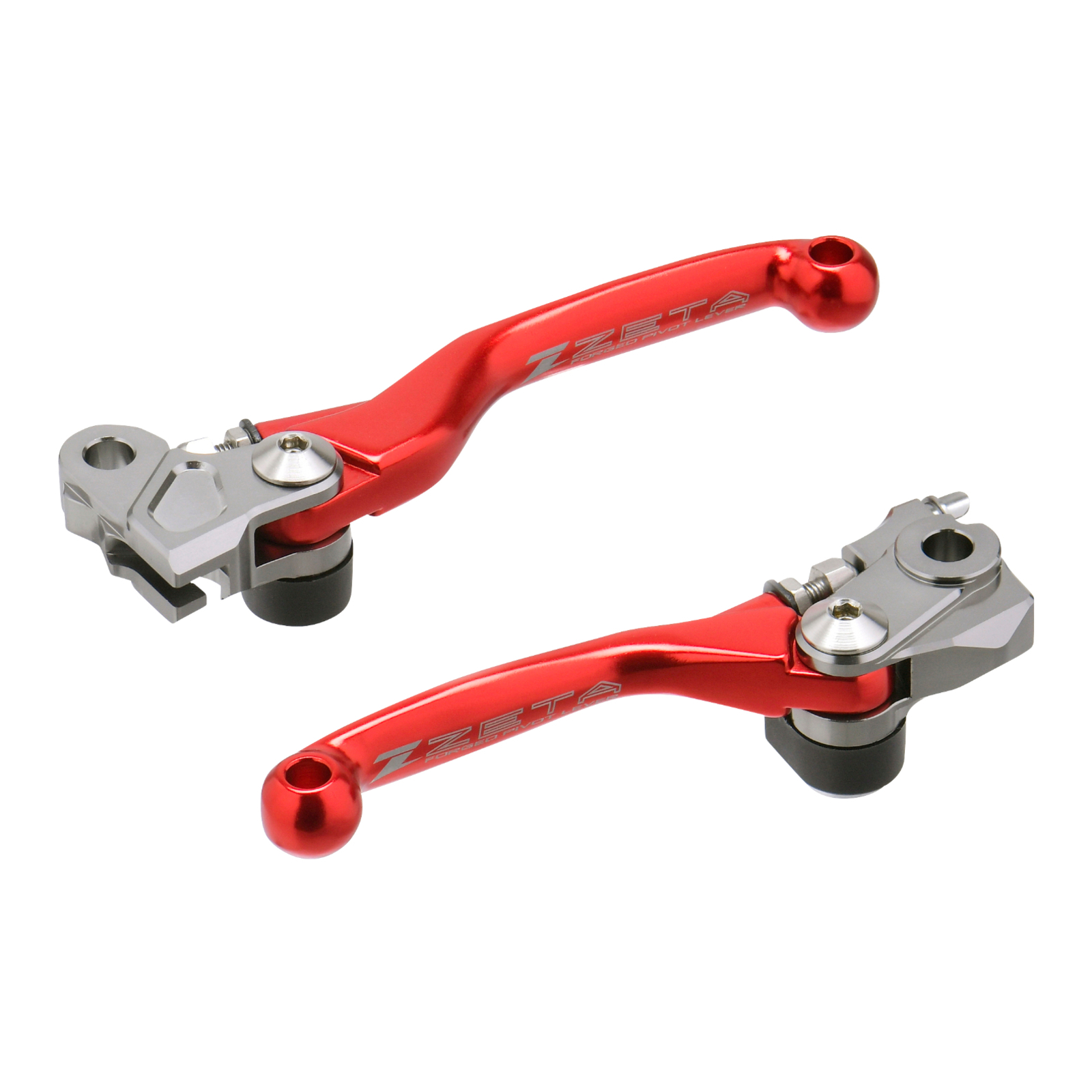 Zeta Pivot Lever Set CP 3FI Honda - Red - Image 2