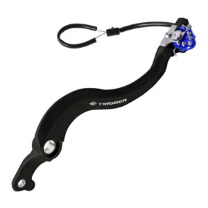 Zeta Trigger Brake Pedal Yamaha YZ125/250/250X Blue - Image 1