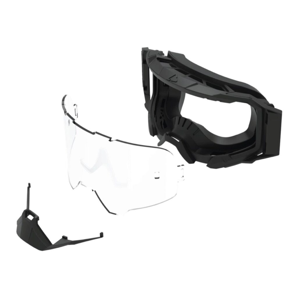 Leatt 5.5 Velocity Motocross Goggle Cryztal Orange Purple 75 VLT