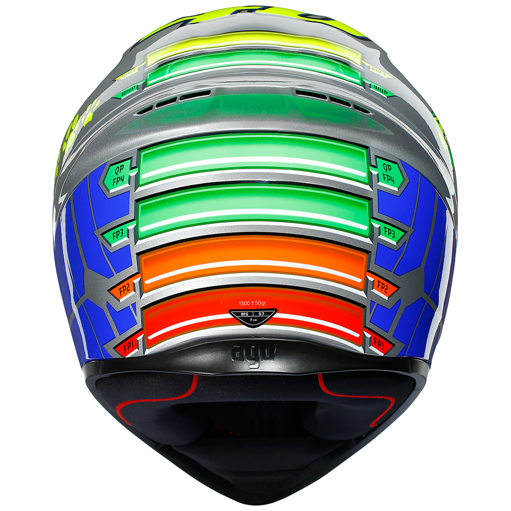 Road Helmet AGV K-1 Rossi Mugello 2015