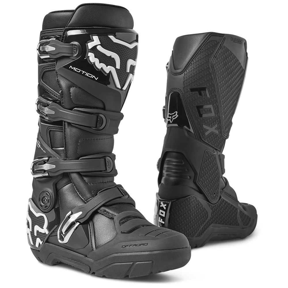 Fox Motion X Motocross Boots Black