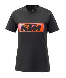 KTM Camo Tee Ladies Black