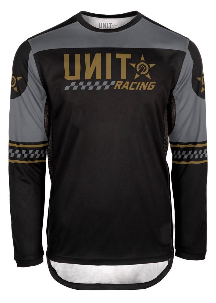 Unit Racing Motocross Jersey Black