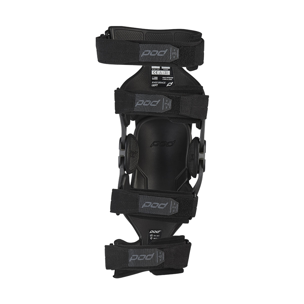 Pod K4 2.0 Knee Brace Pair Graphite/Black