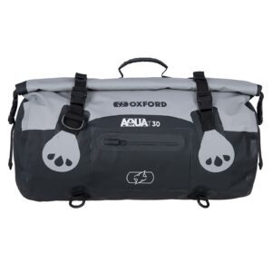 Roll Bag Oxford Aqua T30 Black/Grey - Image 3