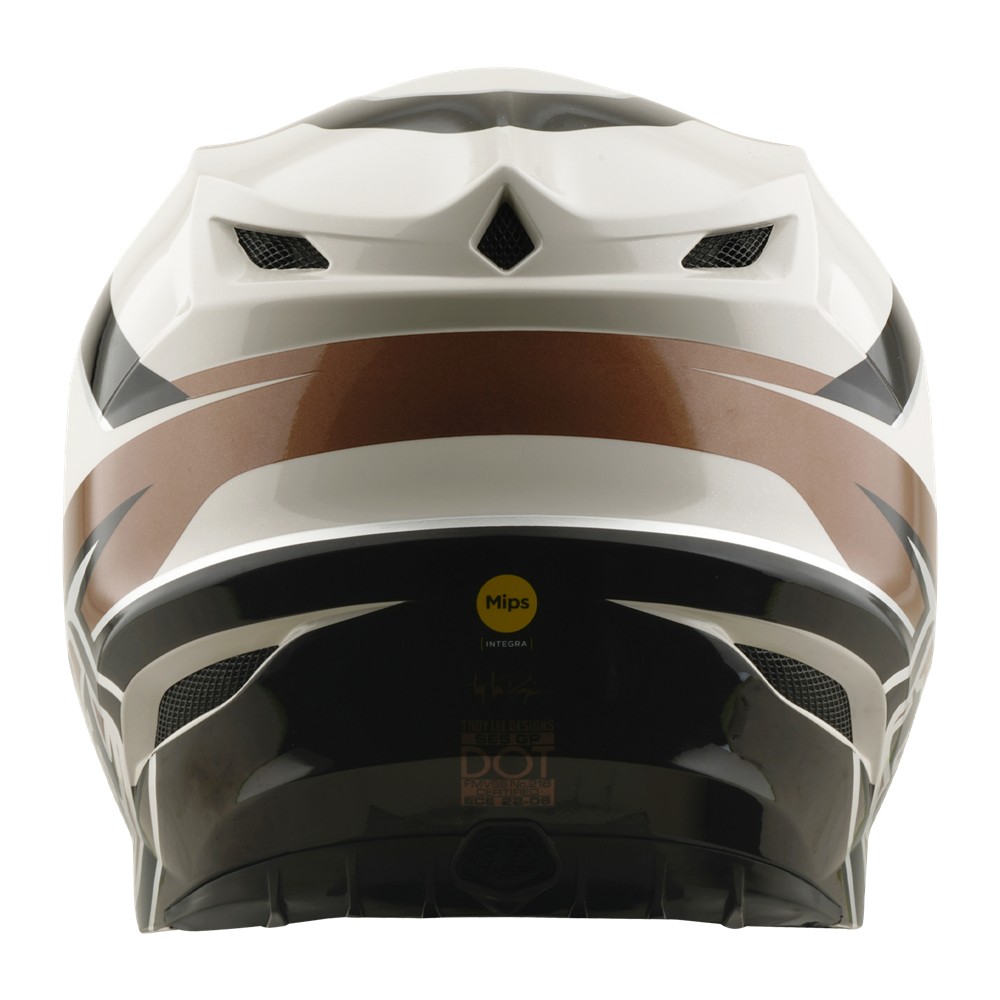 Troy Lee Designs SE5 Polycarbonate Motocross Helmet Stand Pumice