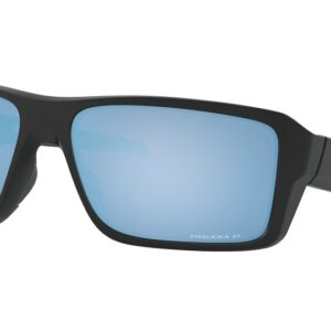 Oakley Double Edge Sunglasses Matte Black w/PRIZM Deep Water Polarized Lenses - Image 5