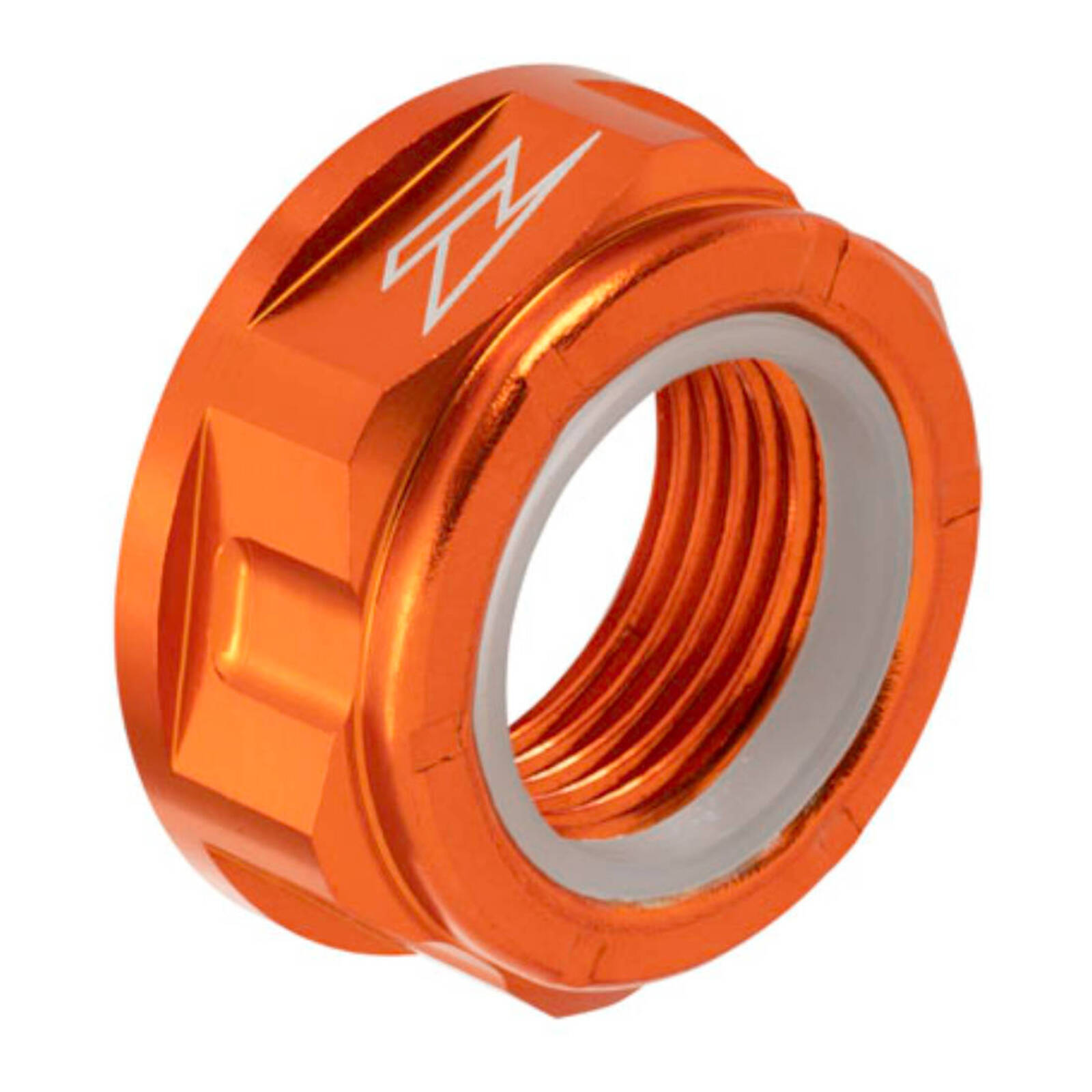 Zeta Axle Nut M20X30-P1.5 H13L - Orange - Image 1