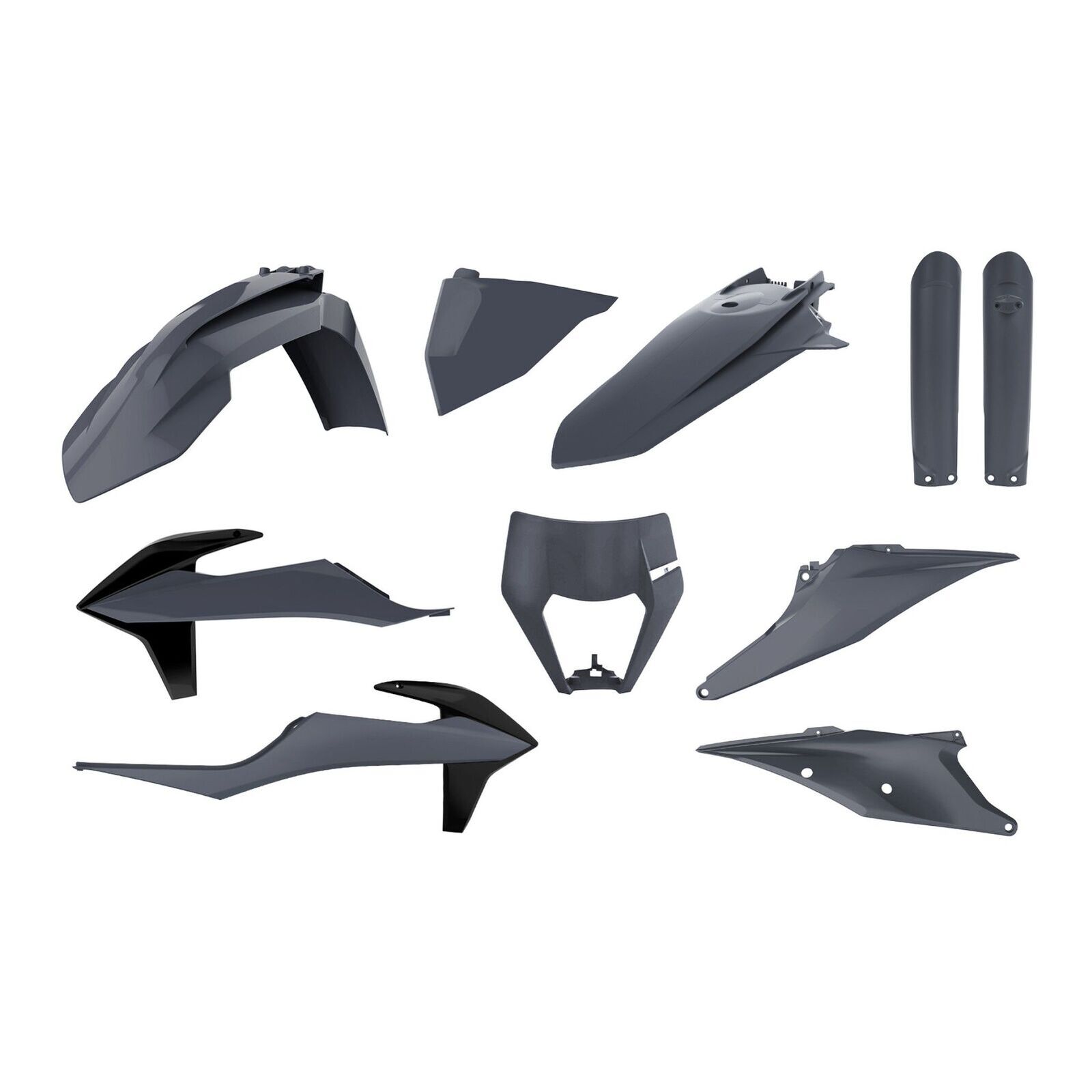 Polisport Kit Enduro Standard KTM EXC/EXC-F ('20->) - Grey - Image 1