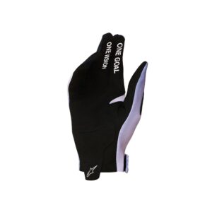 Alpinestars Radar Motocross Gloves Ash Grey/Light Lilac/White/Black - Image 2
