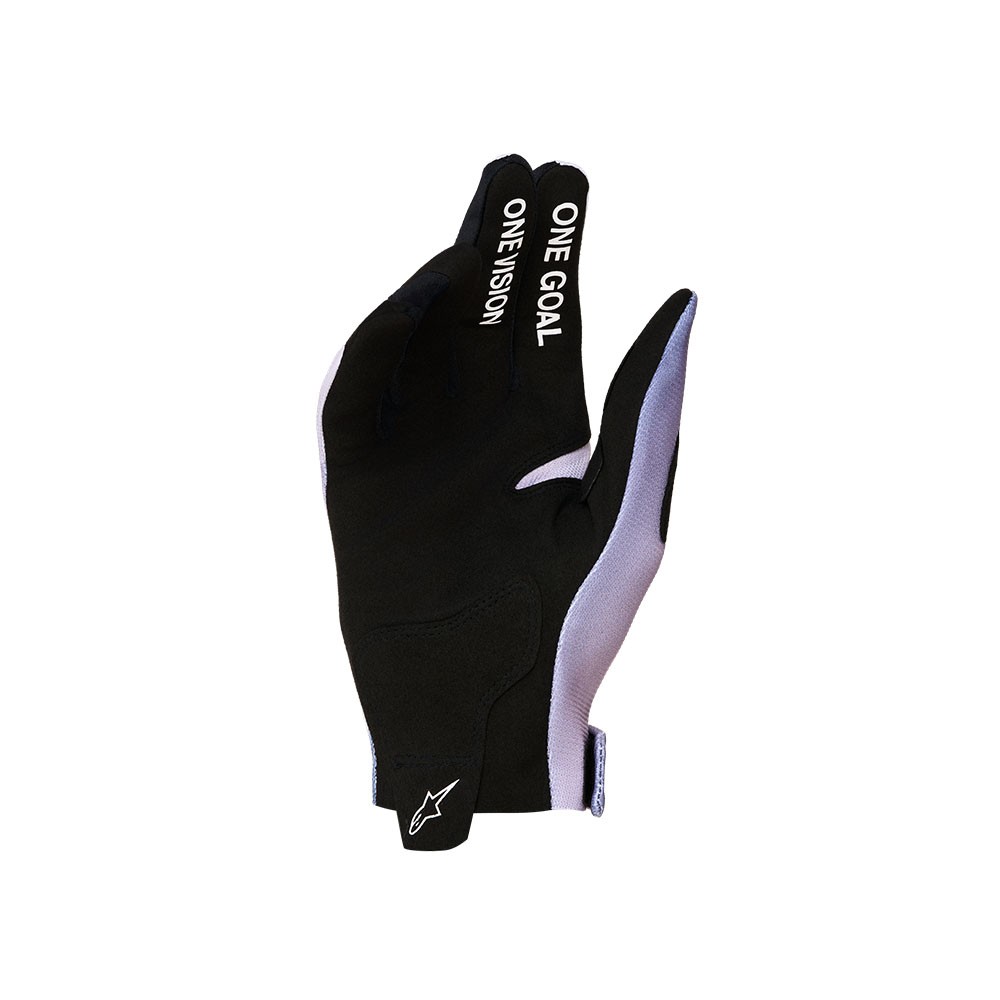 Alpinestars Radar Motocross Gloves Ash Grey/Light Lilac/White/Black
