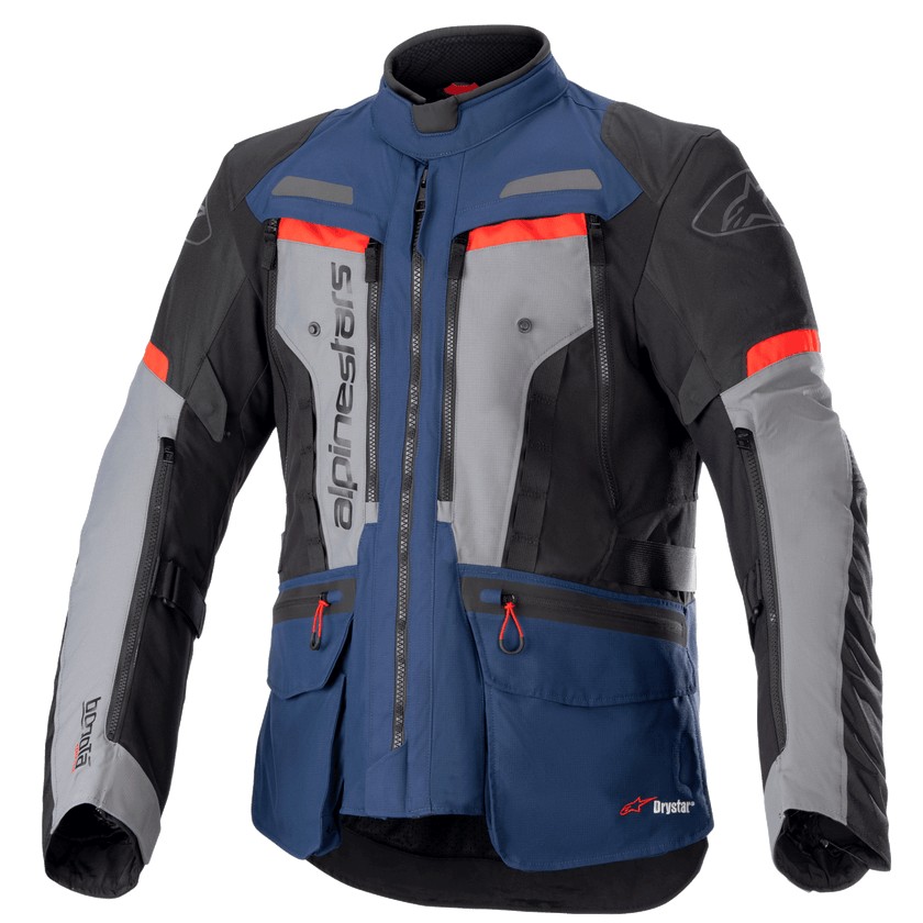Alpinestars Bogota Pro Drystar Road Jacket Dark Blue/Black/Bright Red