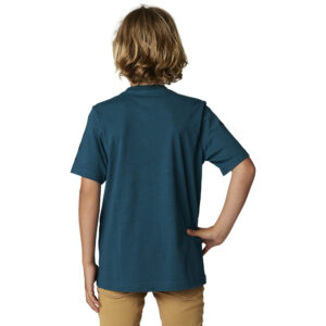 Fox Toxsyk Tee Youth Heather Maui Blue - Image 3