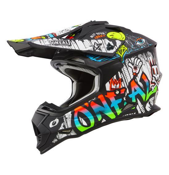Oneal 2 Series Rancid Motocross Helmet Youth Multi