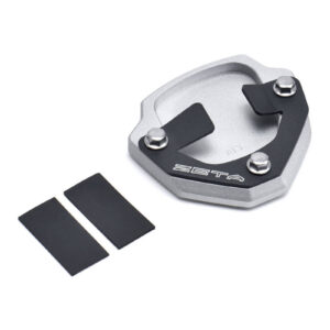 Zeta Side Stand Extender Black/Silver Yamaha Tenere 700 '20- - Image 1