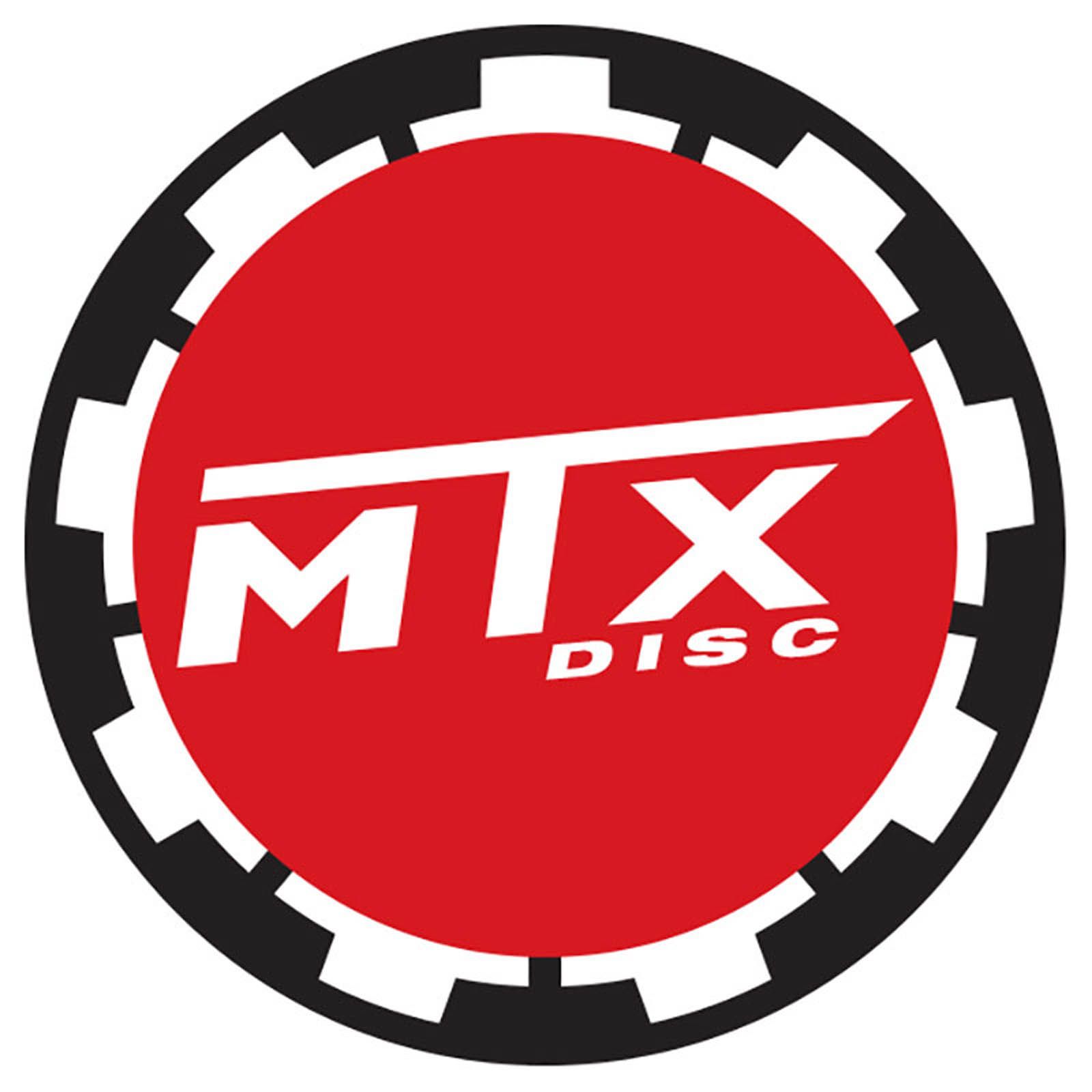 MTX BRAKE DISC SOLID TYPE - BLACK CARRIER - Image 1