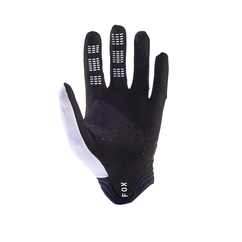 Fox Airline Motocross Gloves White
