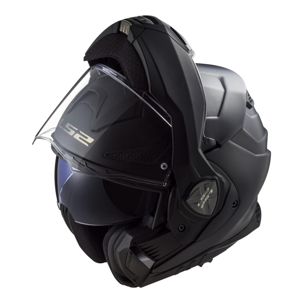 LS2 FF901 Advant X Solid Flip Front Helmet Matte Black