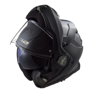 LS2 FF901 Advant X Solid Flip Front Helmet Matte Black - Image 4