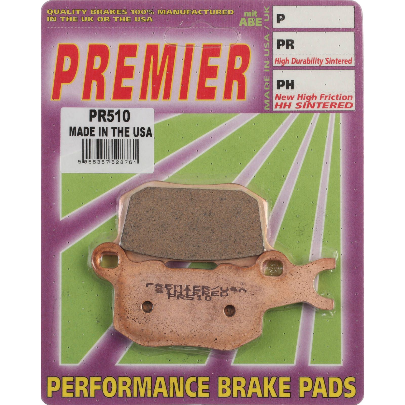 PREMIER BRAKE PADS FULL SINTERED CAN AM Defender RR - Image 1