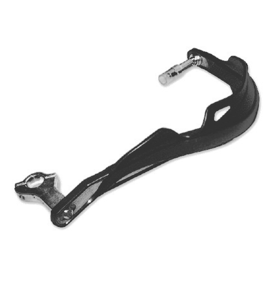 X TECH ENDURO H/GUARDS BLACK
