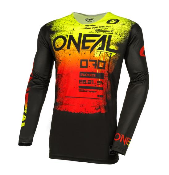 Oneal Mayhem Scarz Motocross jeresy Black/Red