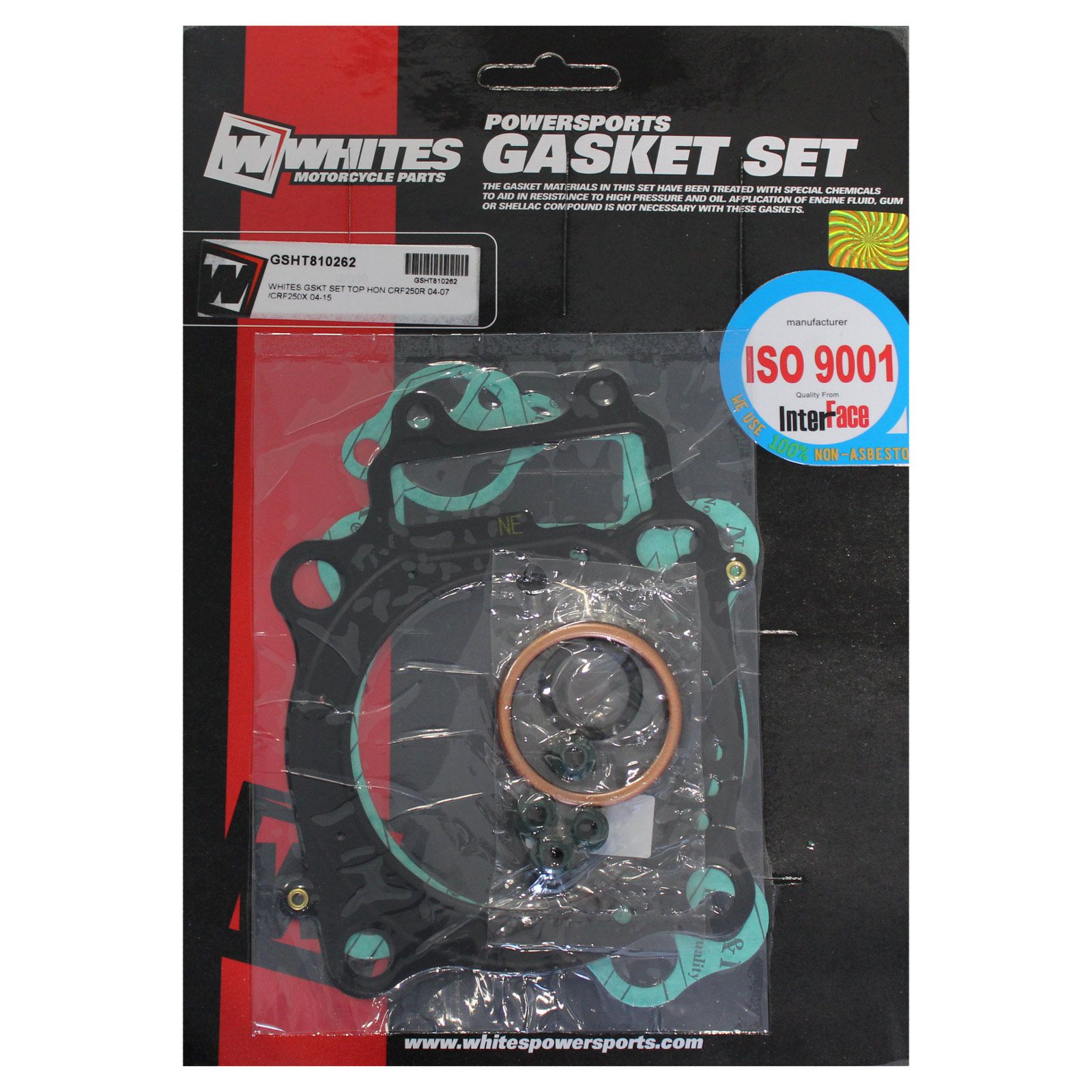 WHITES GASKET SET TOP HON CRF250X 04-17 CRF250R 04-07 - Image 1