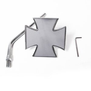 WHITES MIRROR MALTESE CROSS 10MM FITTING - Image 1