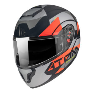 MT Atom SV Flip Front Helmet Matte Red - Image 1