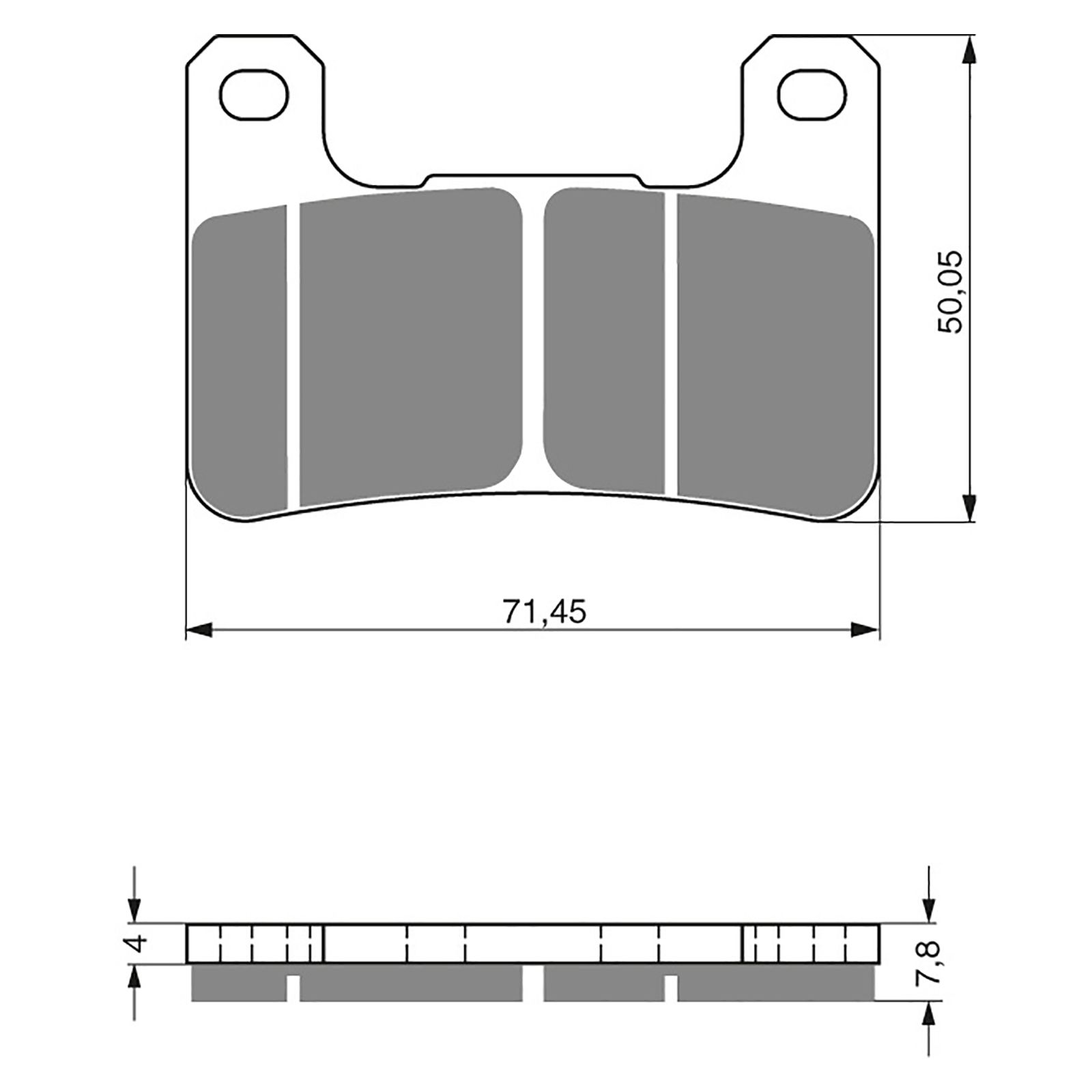 BRAKE PADS GOLDFREN RACE GF213 - GPR - Image 1