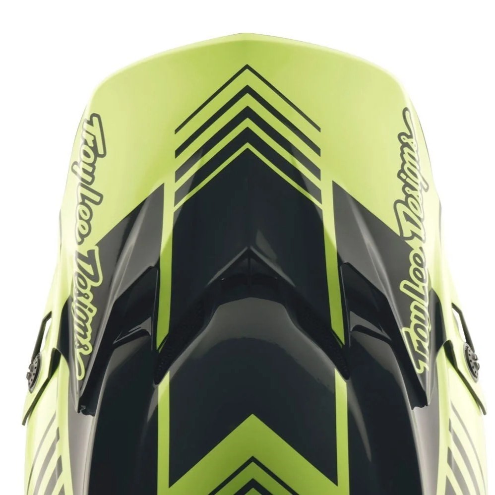Troy Lee Designs GP PRO VISOR SEGMENT GLO YELLOW