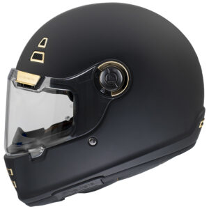 MT Jarama Road Helmet Matte Black - Image 1