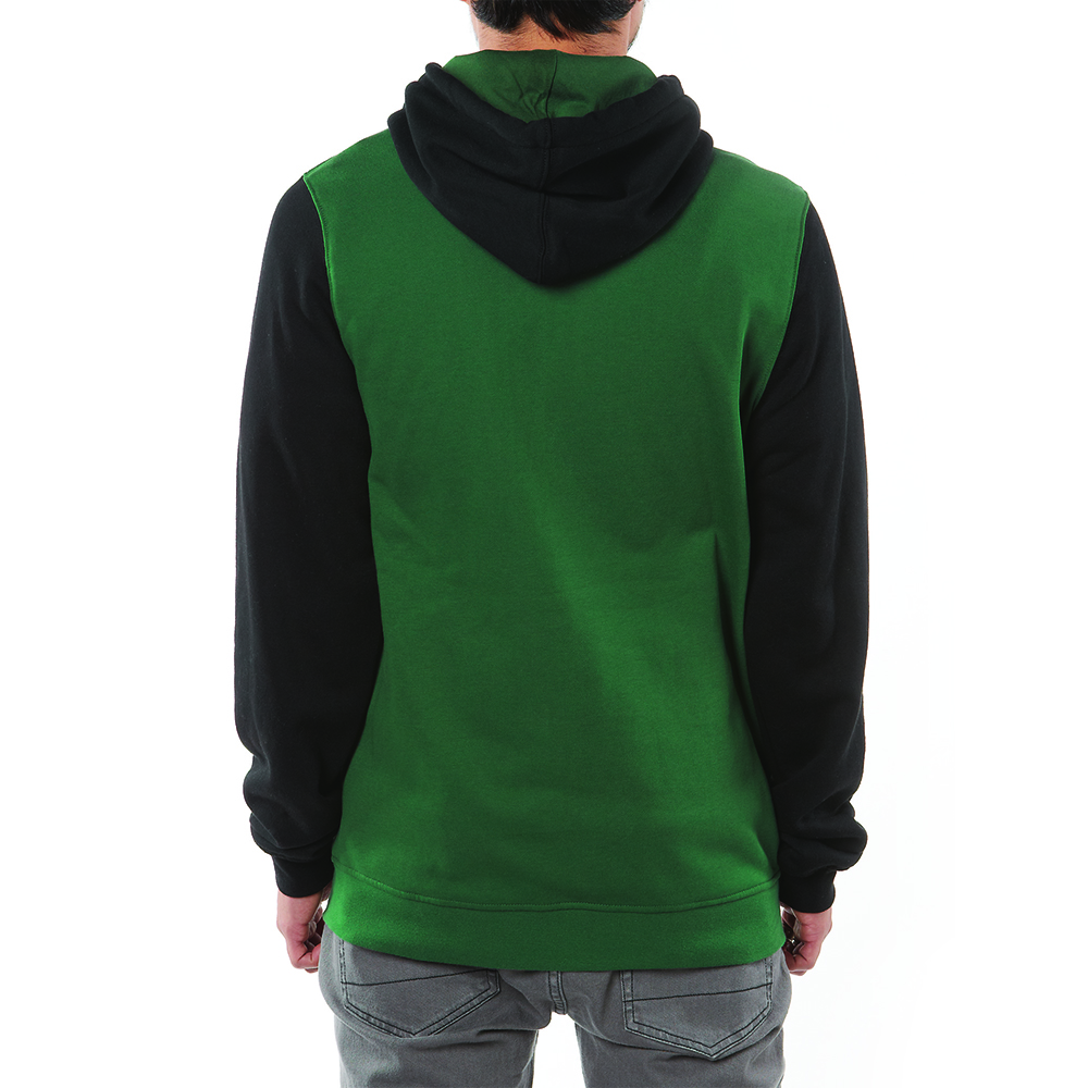 NILES ZIP FLEECE [BLACK/GREEN]