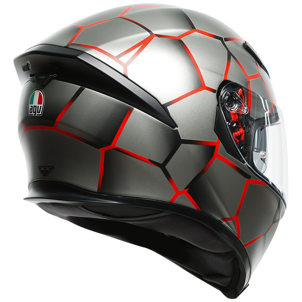 AGV K5 S Road Helmet Vulcanum Red