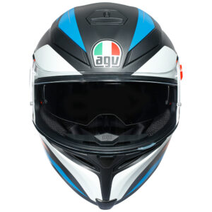 AGV K5 S Road Helmet Core Black/Blue/Orange - Image 2